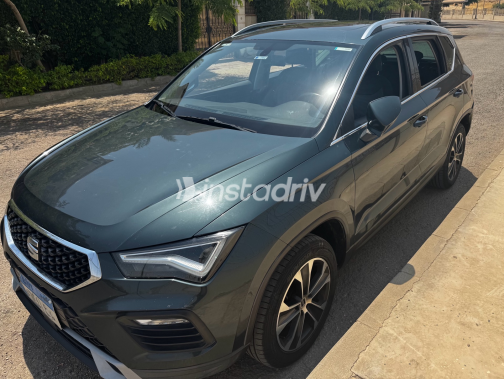 Seat Ateca 2021 Dark Gray Automatic Used for Sale in Greater Cairo ( Cairo + Giza) - 6