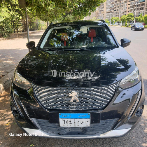 Peugeot 2008 2021 Black Automatic Used for Sale in Greater Cairo ( Cairo + Giza) - 1