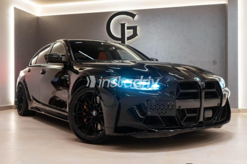 BMW M3 2023 Black Automatic Used for Sale in Cairo - 4