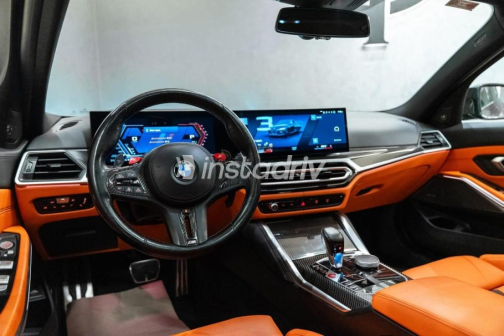 BMW M3 2023 Black Automatic Used for Sale in Cairo - 9