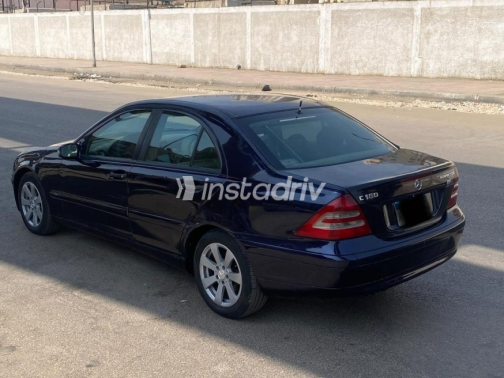 Mercedes C 180 2003 Dark Blue Automatic Used for Sale in Nasr city - 8