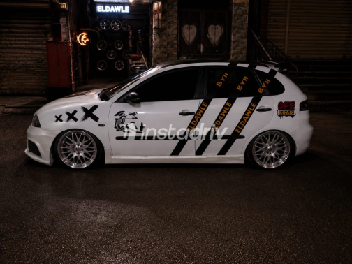 Seat Ibiza 2007 White Manual Used for Sale in Greater Cairo ( Cairo + Giza) - 1