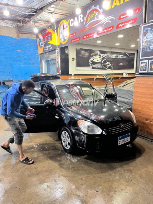 Hyundai Accent 2008 Black Automatic Used for Sale in Zagazig - 2