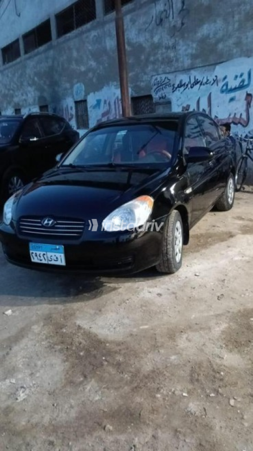 Hyundai Accent 2008 Black Automatic Used for Sale in Zagazig - 5