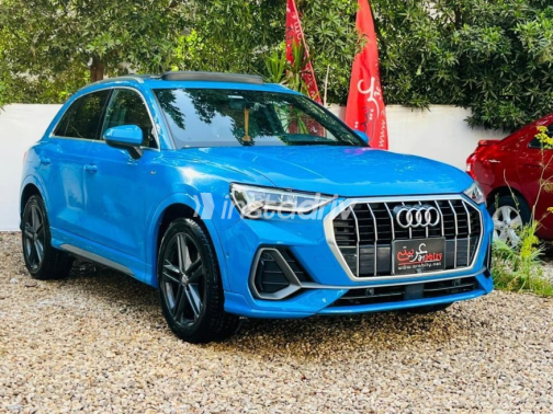 Audi Q3 2020 Dark Blue Automatic Used for Sale in Heliopolis - 5