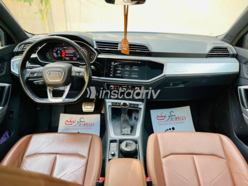 Audi Q3 2020 Dark Blue Automatic Used for Sale in Heliopolis - 8
