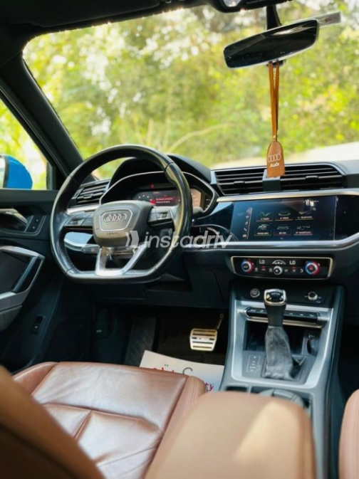 Audi Q3 2020 Dark Blue Automatic Used for Sale in Heliopolis - 9