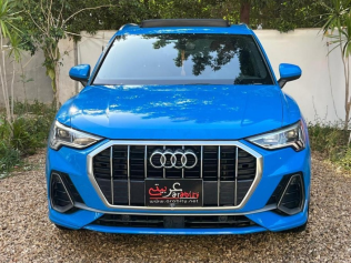 Audi Q3 2020 Dark Blue Automatic Used for Sale in Heliopolis
