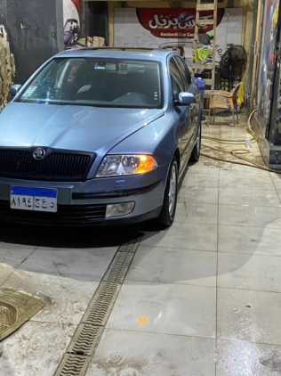 سكودا اوكتافيا A5 2007 سماوي أوتوماتيك مستعملة للبيع في المنصورة