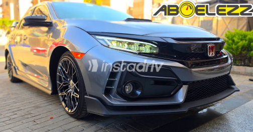 Honda Civic 2018 Gray Automatic Used for Sale in Greater Cairo ( Cairo + Giza) - 1