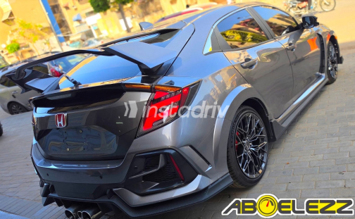 Honda Civic 2018 Gray Automatic Used for Sale in Greater Cairo ( Cairo + Giza) - 3
