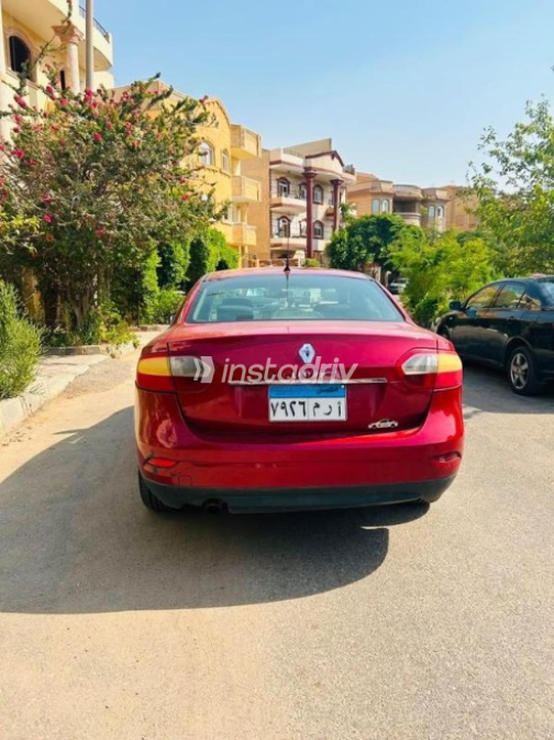 Renault Fluence 2012 Red Automatic Used for Sale in Cairo - 1