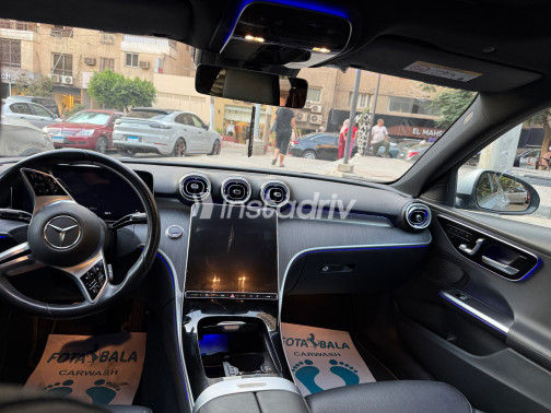 Mercedes C 180 2022 Silver Automatic Used for Sale in Greater Cairo ( Cairo + Giza) - 3