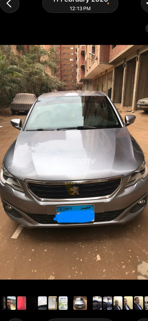 Peugeot 301 2018 Gray Automatic Used for Sale in Greater Cairo ( Cairo + Giza) - 2