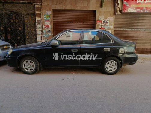 هيونداي فيرنا 2008 أسود أوتوماتيك مستعملة للبيع في دمنهور - 1