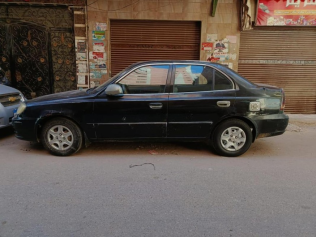 Hyundai Verna 2008 Black Automatic Used for Sale in Damanhur