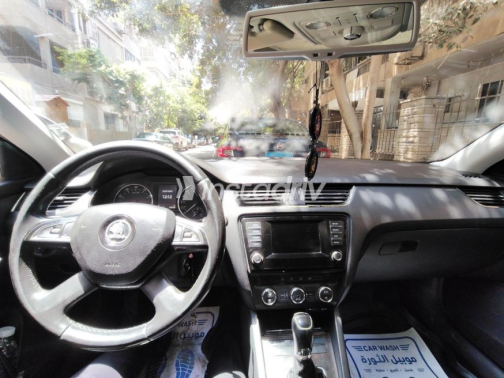 Skoda Octavia A7 2015 White Automatic Used for Sale in Cairo - 9