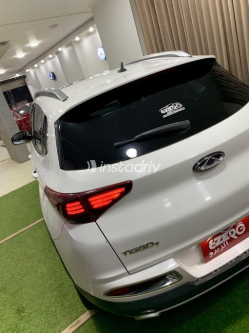 Chery Tiggo 7 2023 White Automatic Used for Sale in Greater Cairo ( Cairo + Giza) - 4