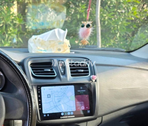 Renault Logan 2017 White Automatic Used for Sale in Greater Cairo ( Cairo + Giza) - 1