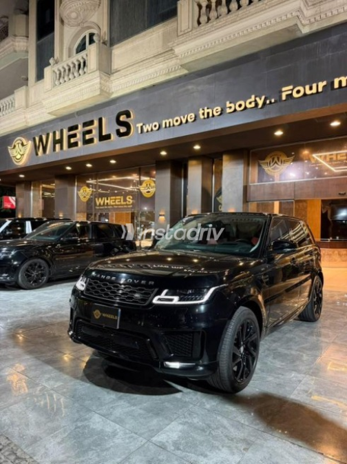 Land Rover Range Rover Sport 2022 Black Automatic Used for Sale in Cairo - 1