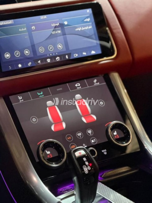 Land Rover Range Rover Sport 2022 Black Automatic Used for Sale in Cairo - 8