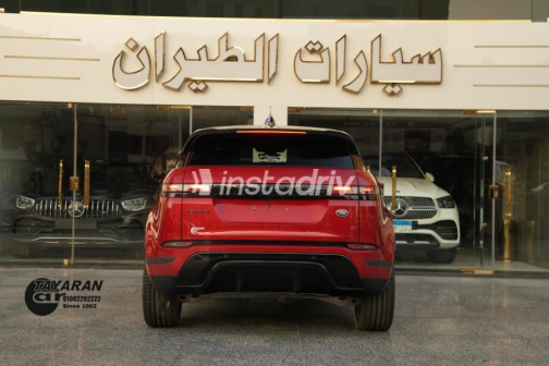 Land Rover Range Rover Evoque 2023 Red Automatic Used for Sale in Nasr city - 7