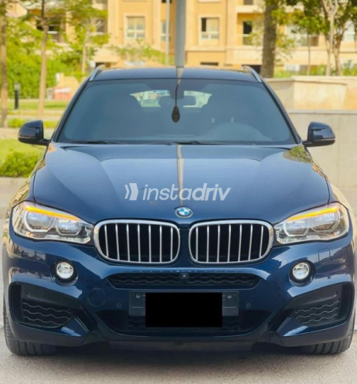 بي ام دبليو X6 2017 أزرق غامق أوتوماتيك مستعملة للبيع في طنطا - 1
