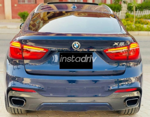 بي ام دبليو X6 2017 أزرق غامق أوتوماتيك مستعملة للبيع في طنطا - 2