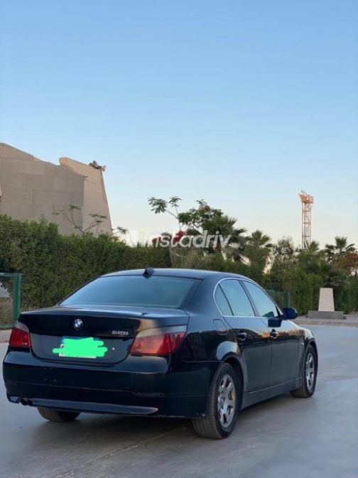 BMW 525 2006 Black Automatic Used for Sale in 6 October - 1