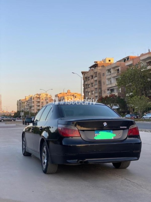BMW 525 2006 Black Automatic Used for Sale in 6 October - 2