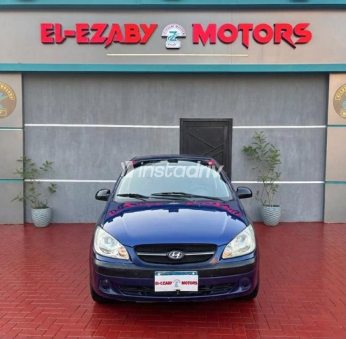 Hyundai Getz 2011 Blue Automatic Used for Sale in Nasr city - 1