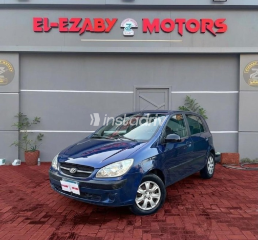Hyundai Getz 2011 Blue Automatic Used for Sale in Nasr city - 4