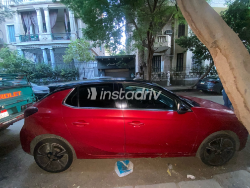 Opel Corsa 2022 Red Automatic Used for Sale in Greater Cairo ( Cairo + Giza) - 4