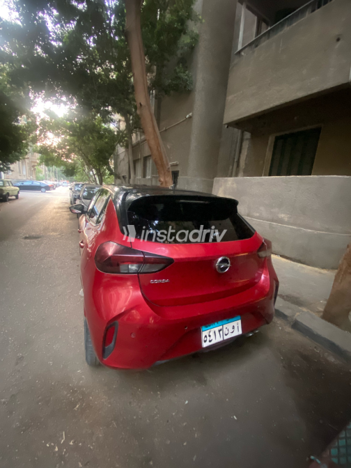 Opel Corsa 2022 Red Automatic Used for Sale in Greater Cairo ( Cairo + Giza) - 5