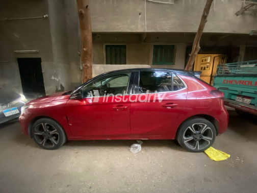 Opel Corsa 2022 Red Automatic Used for Sale in Greater Cairo ( Cairo + Giza) - 7