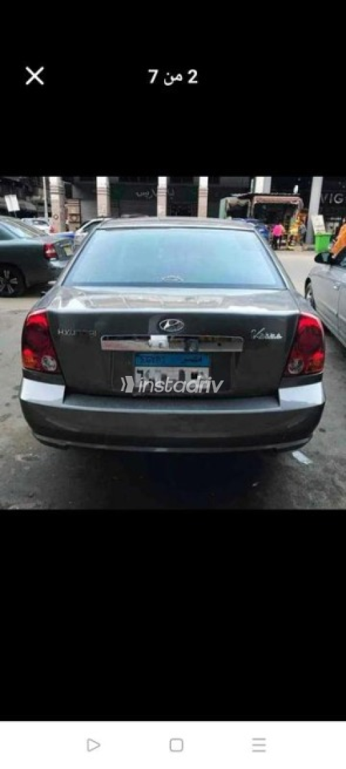 Hyundai Verna 2010 Dark Gray Automatic Used for Sale in Giza - 2