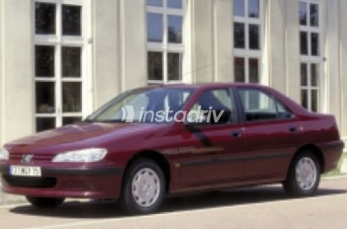 بيجو 406 1997 أحمر غامق أوتوماتيك مستعملة للبيع في الشروق - 1
