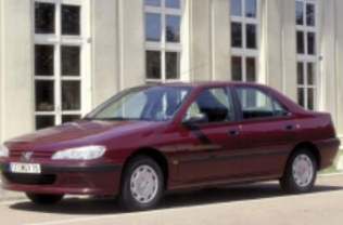 بيجو 406 1997 أحمر غامق أوتوماتيك مستعملة للبيع في الشروق