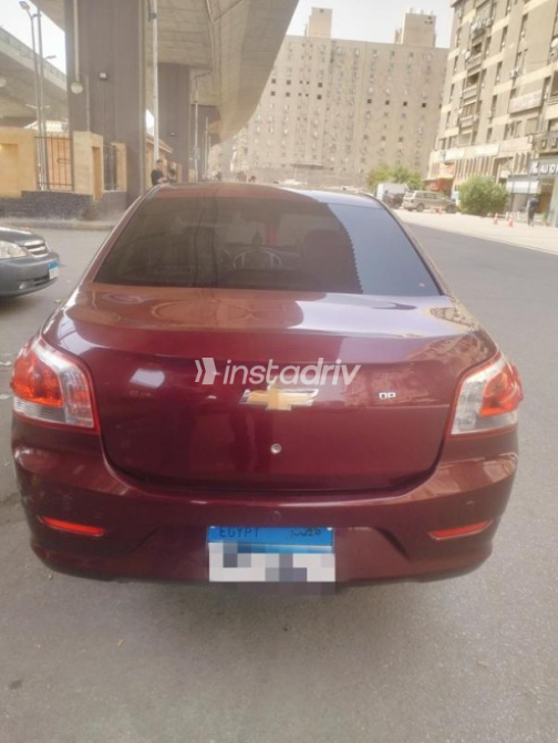 Chevrolet Optra 2022 Dark Red Automatic Used for Sale in El Haram - 2