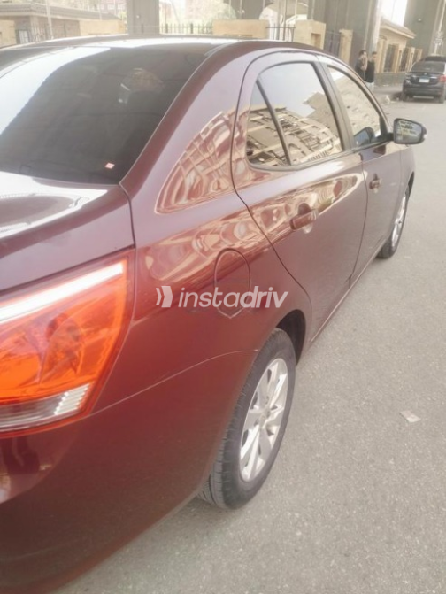Chevrolet Optra 2022 Dark Red Automatic Used for Sale in El Haram - 4