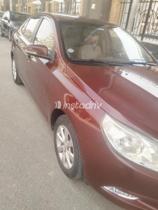 Chevrolet Optra 2022 Dark Red Automatic Used for Sale in El Haram - 5