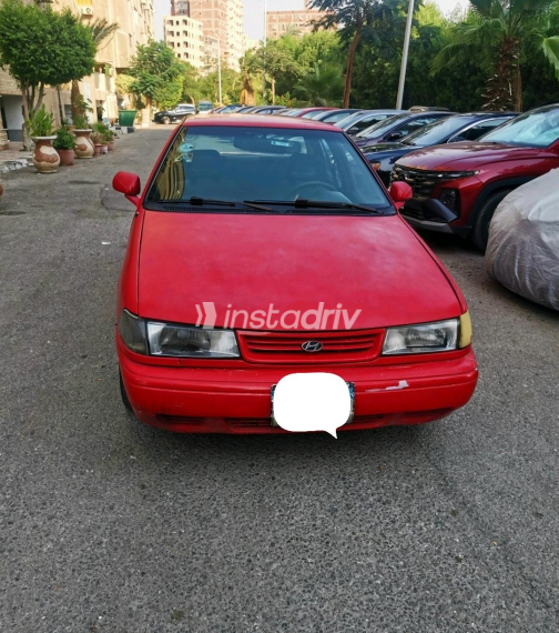 Hyundai Excel 1998 Red Manual Used for Sale in Greater Cairo ( Cairo + Giza) - 2