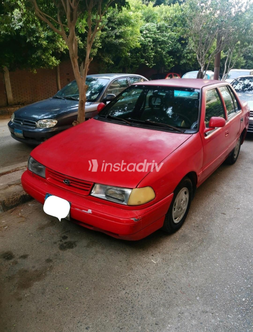 Hyundai Excel 1998 Red Manual Used for Sale in Greater Cairo ( Cairo + Giza) - 7