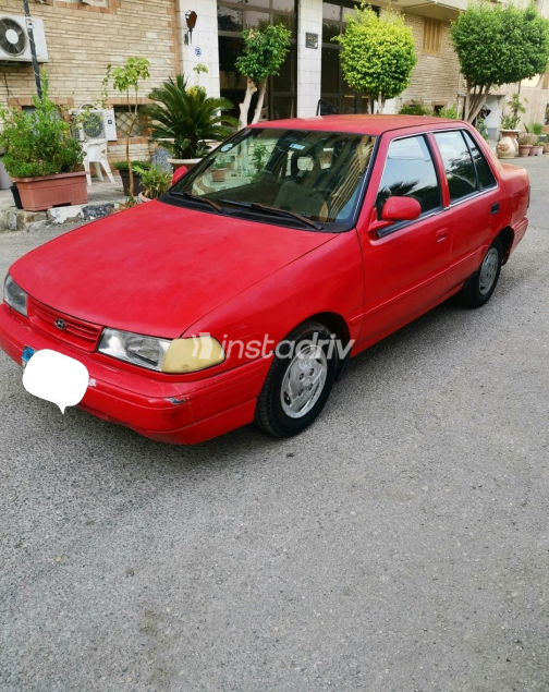 Hyundai Excel 1998 Red Manual Used for Sale in Greater Cairo ( Cairo + Giza) - 9