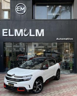 Citroën C5 Aircross 2020 White Automatic Used for Sale in Cairo