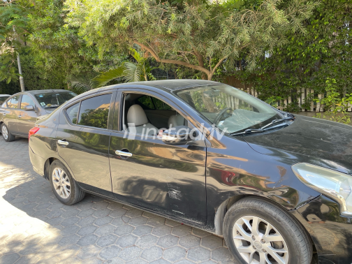 Nissan Sunny 2018 Black Automatic Used for Sale in Greater Cairo ( Cairo + Giza) - 1