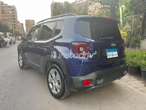 Jeep Renegade 2020 Dark Blue Automatic Used for Sale in Nasr city - 2