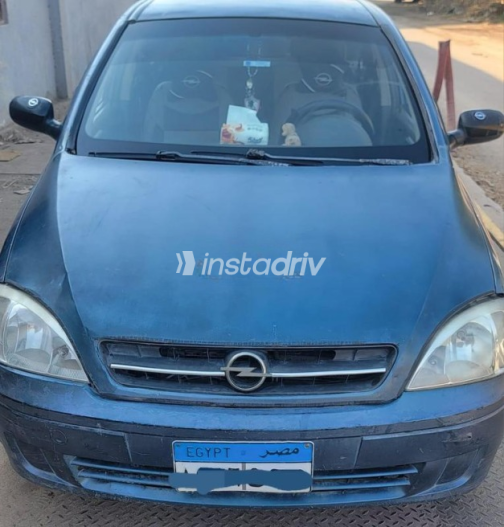 Opel Corsa 2004 Dark Blue Automatic Used for Sale in Cairo - 1