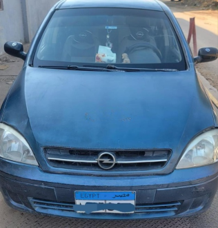 Opel Corsa 2004 Dark Blue Automatic Used for Sale in Cairo