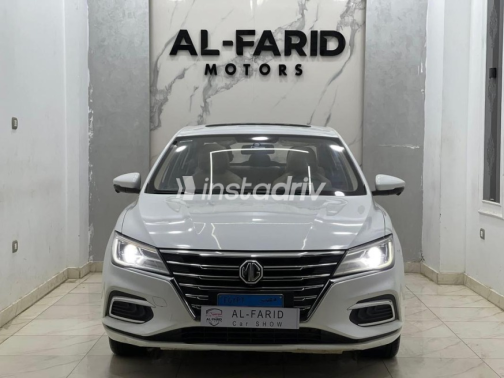ام جى 5 2021 أبيض أوتوماتيك مستعملة للبيع في الإسكندرية - 1